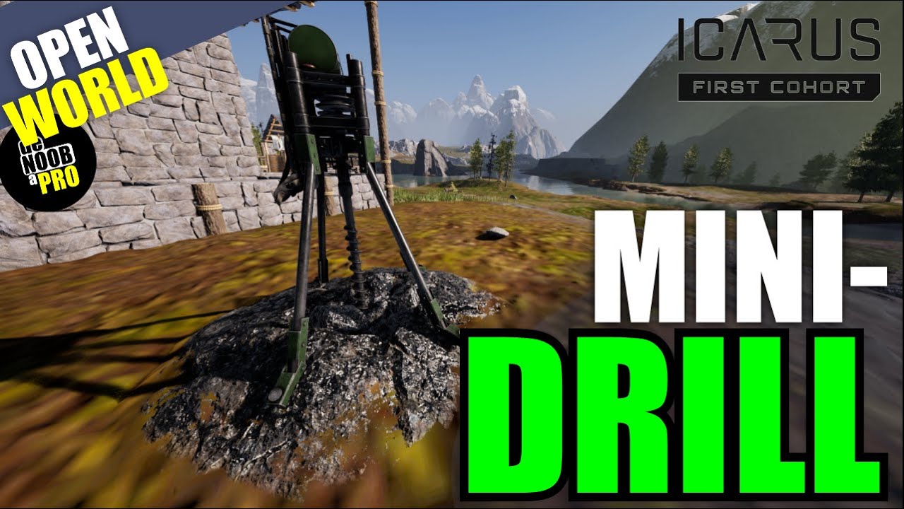 RECURSOS RAROS ICARUS - CONSTRUINDO A DEEP DRILL