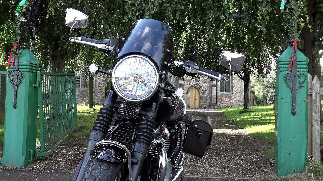Triumph Bonneville T120, GENUINE CLASSIC/CUSTOM, Halcyon 820 motorcycle bar end mirrors?