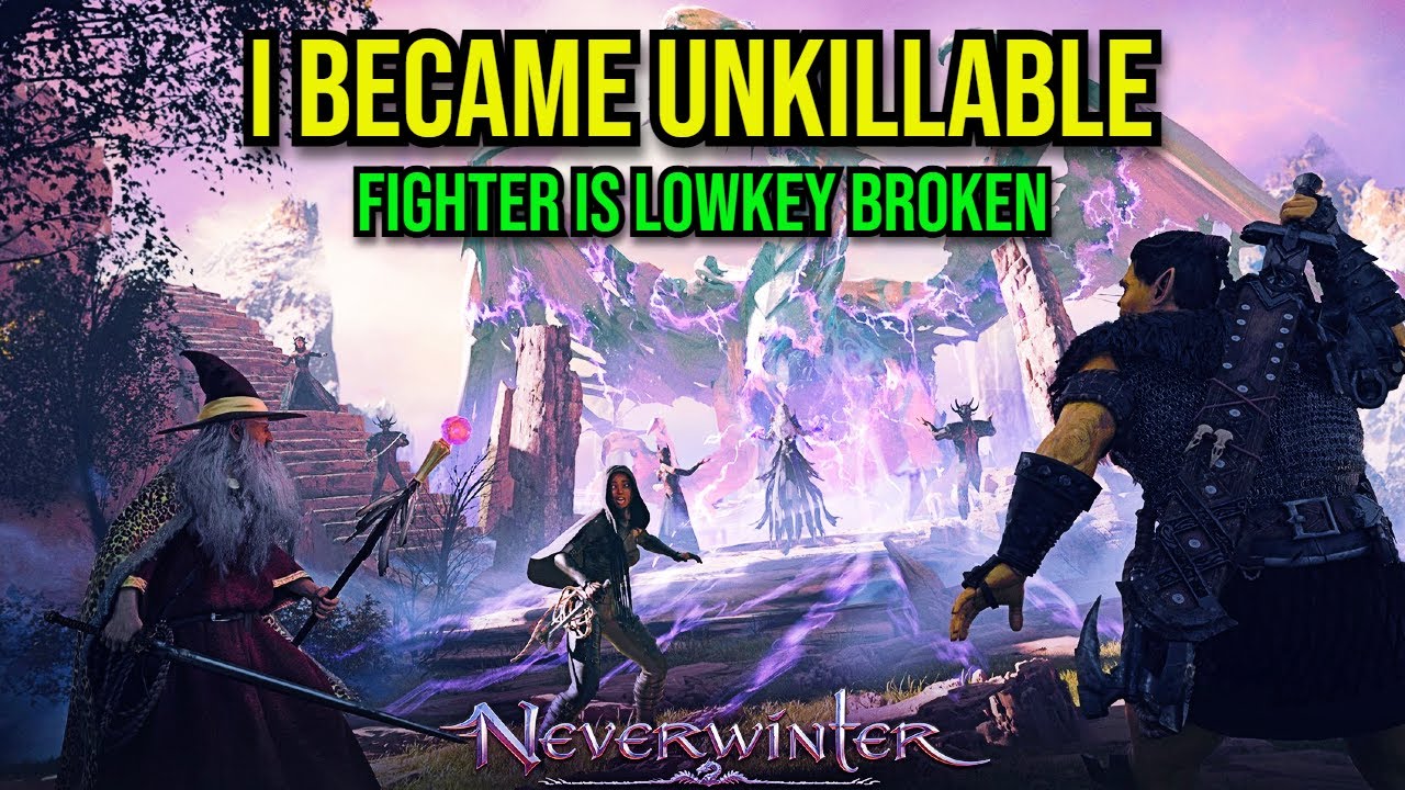 I Became UNKILLABLE with this Neverwinter Fighter Build!