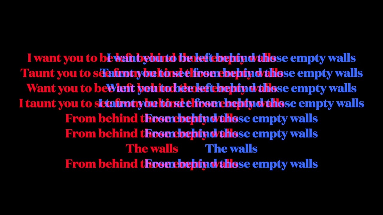 Empty Walls (Acoustic) - Serj Tankian - Karaoke