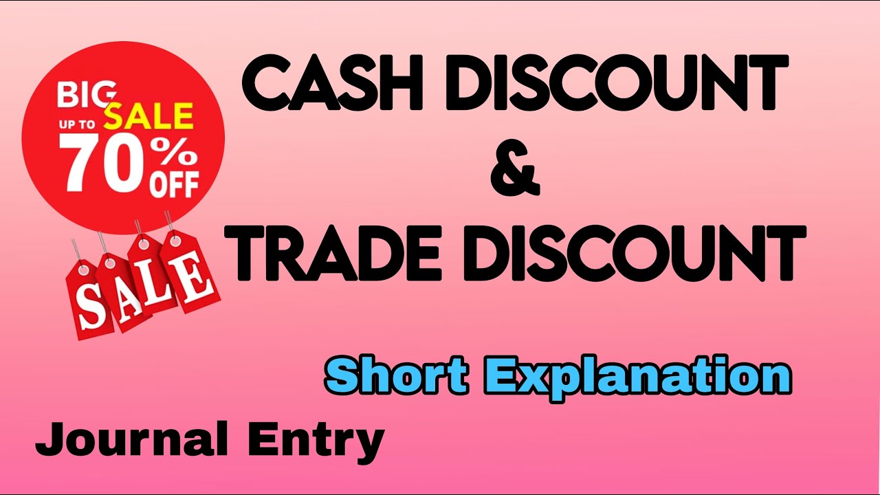Cash Discount and Trade Discount | Accounting Basics by Accounting Master | Malayalam