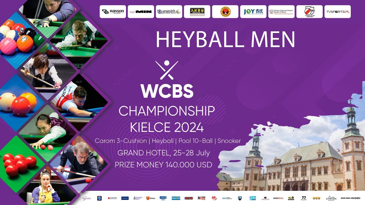 Day 3 - Heyball Men - WCBS Championship - Kielce - Poland 2024