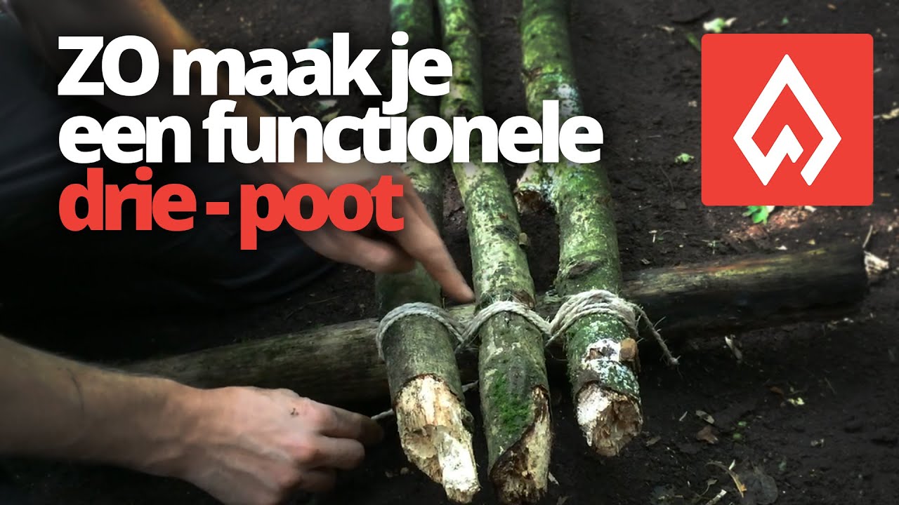 BUSHCRAFT: Driepoot maken | Dutch Outdoor Group