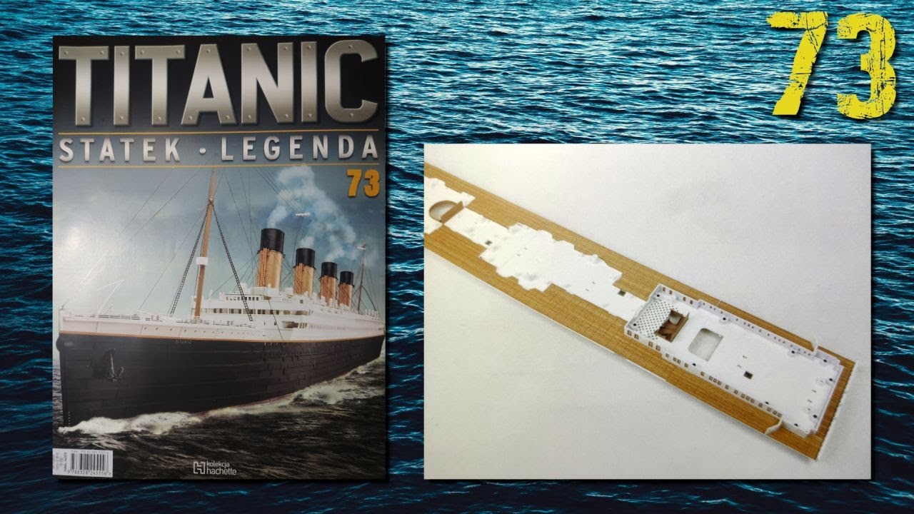 Titanic 1/200 model Hachette - kabiny 1 klasy - 73