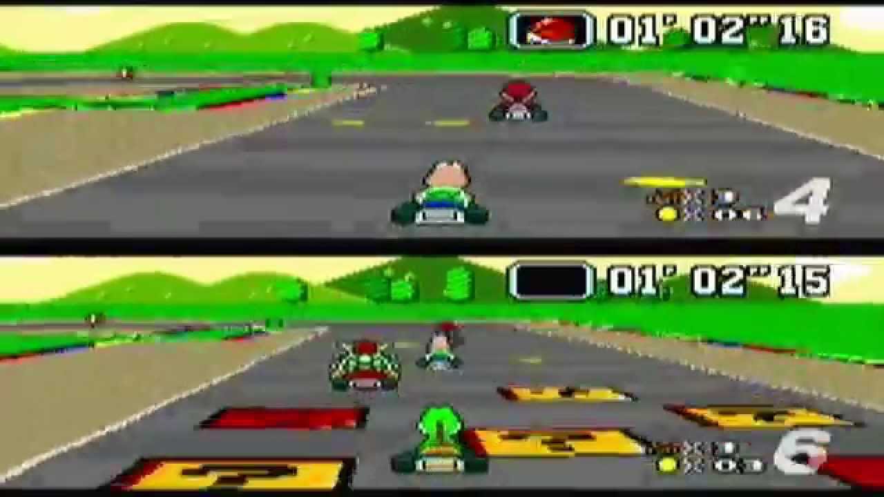 Super Mario Kart (SNES) Multiplayer Madness
