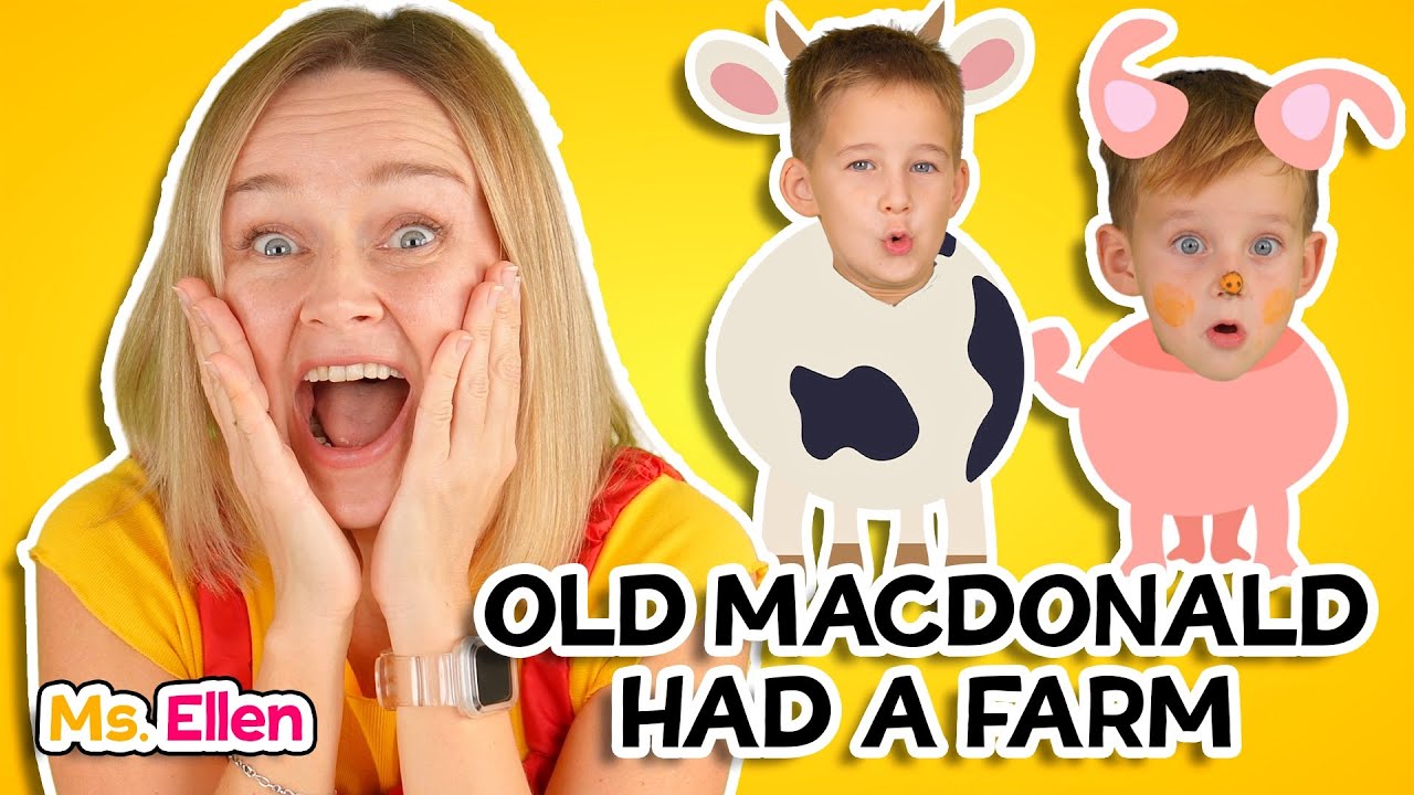 Old MacDonald's Farm Song Adventure! Songs and Nursery Rhymes for Babies - Toddler Videos