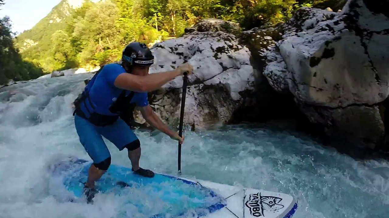 Upper Soca on TAMBO SUP 2017
