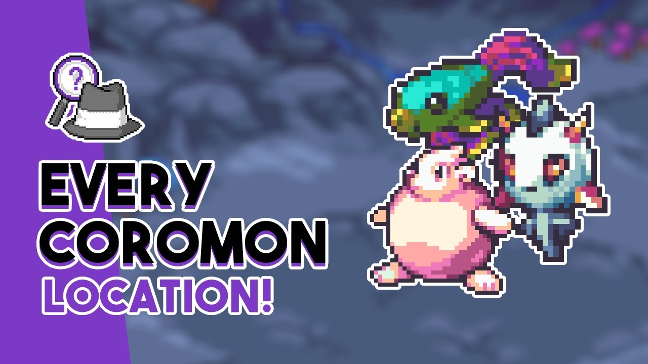 КАЖДАЯ База Форма Расположение Коромон!