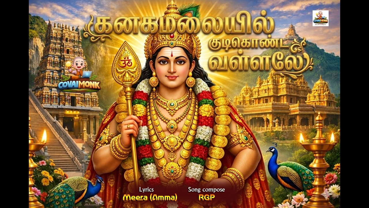 கனகமலையில் குடிகொண்ட வள்ளலே #muruganvibesong  | RGP