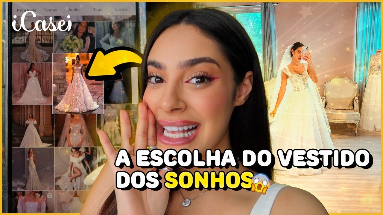 Ep 2: PROVANDO VESTIDOS de NOIVA COMIGO 👰🏻‍♀️💍 | Ju Leme