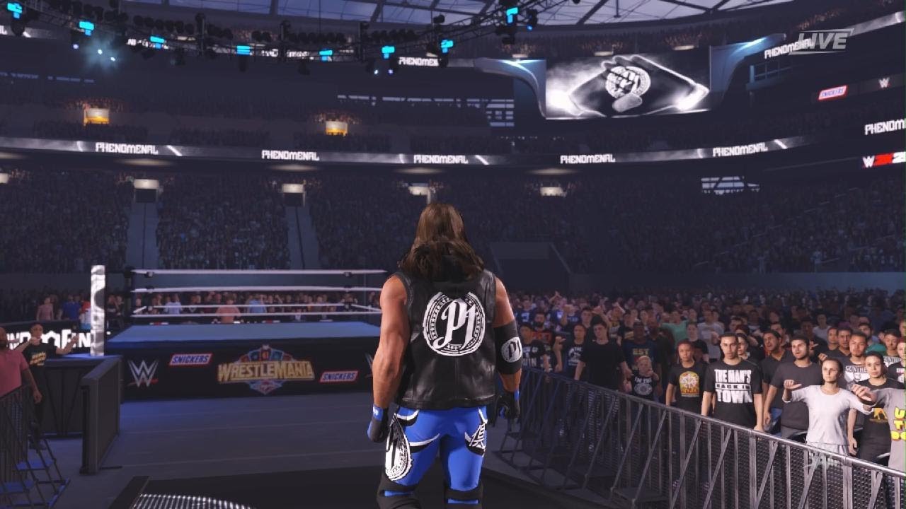 WWE 2K25 - Wrestlemania | Part 12 | Logan Paul Vs AJ styles