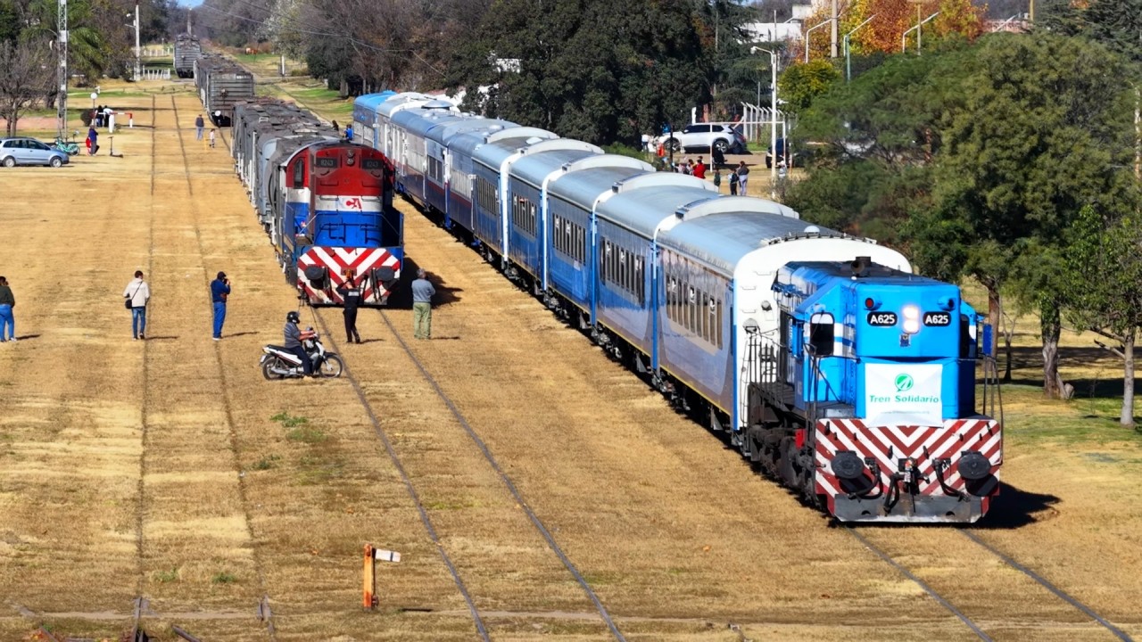 Tren Solidario 57 a Río Tercero, Córdoba