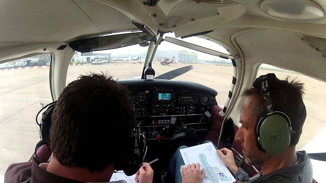Inbound and departing Birmingham International with ATC