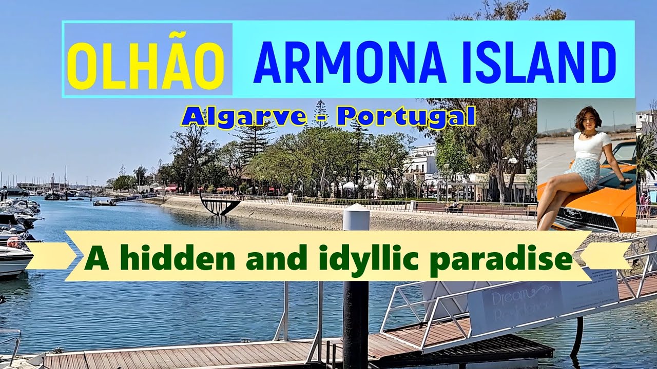 OLHÃO - ARMONA ISLAND (Algarve Portugal) an idyllic beach, a true delight for the senses 4/2024 HD