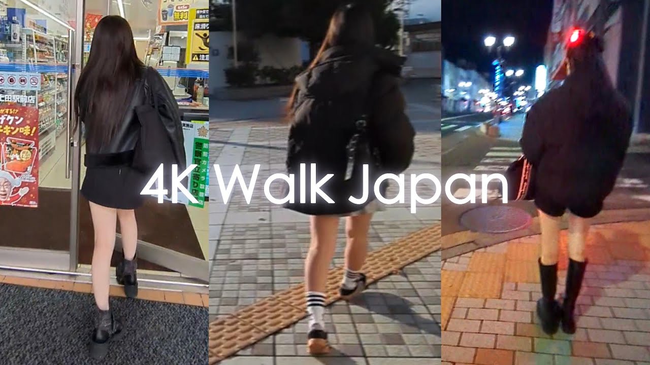 【4K WALK JAPAN】お散歩 #japanese #japan #nagano #walking #walk #4k #4K #japan #countryside #nightwalk 