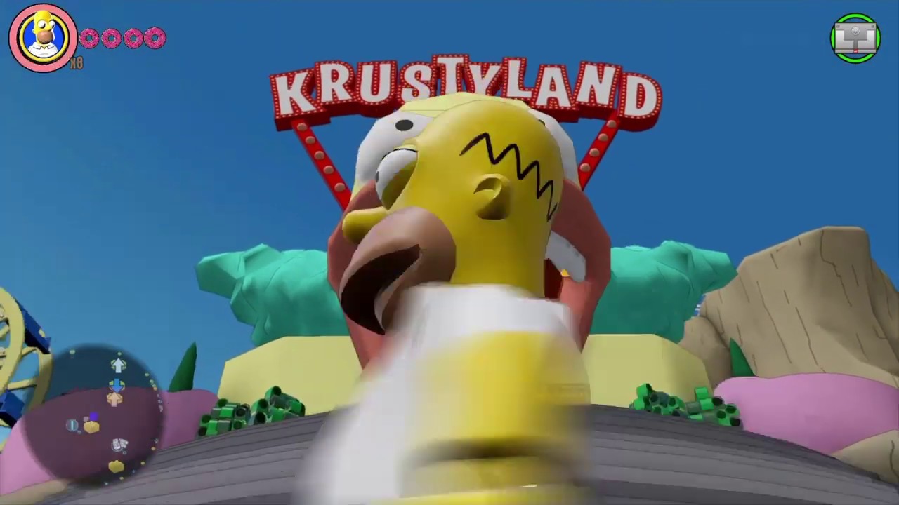 LEGO DIMENSIONS - The Simpsons Adventure World - REPAIR LOCATIONS