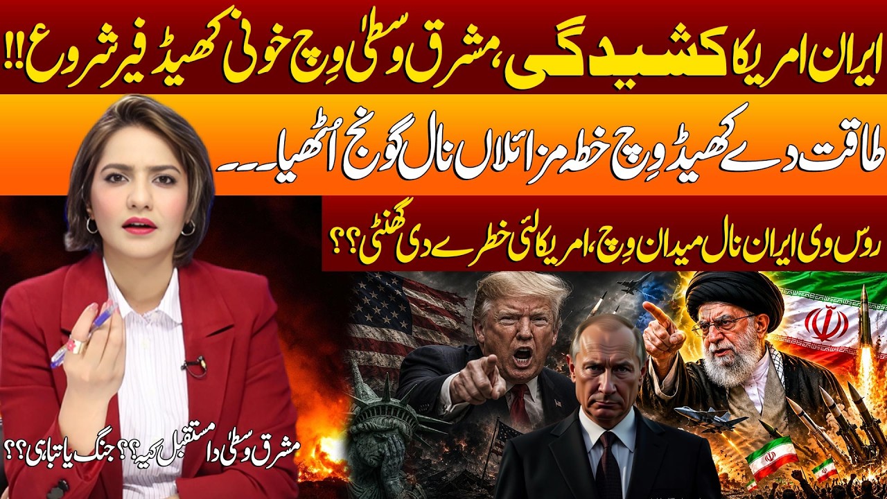 US-Iran Tensions Explode Again! Middle East Under Missile Threat | Is Russia Joining Iran?