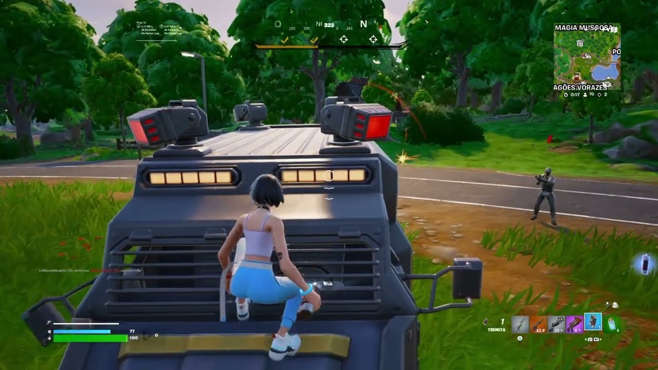 Fortnite Solo 18 eliminações | Partida Insana