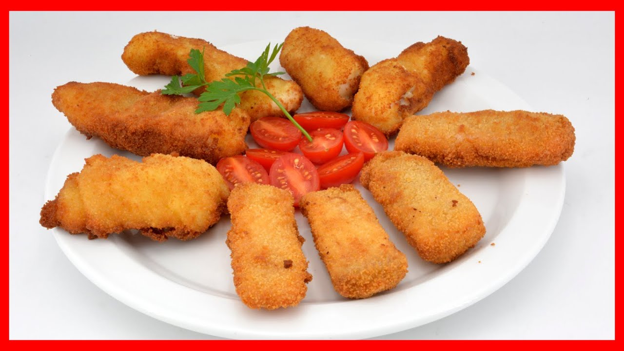 Palitos de pescado empanados | fish sticks recipe | Las Recetas del Abuelo
