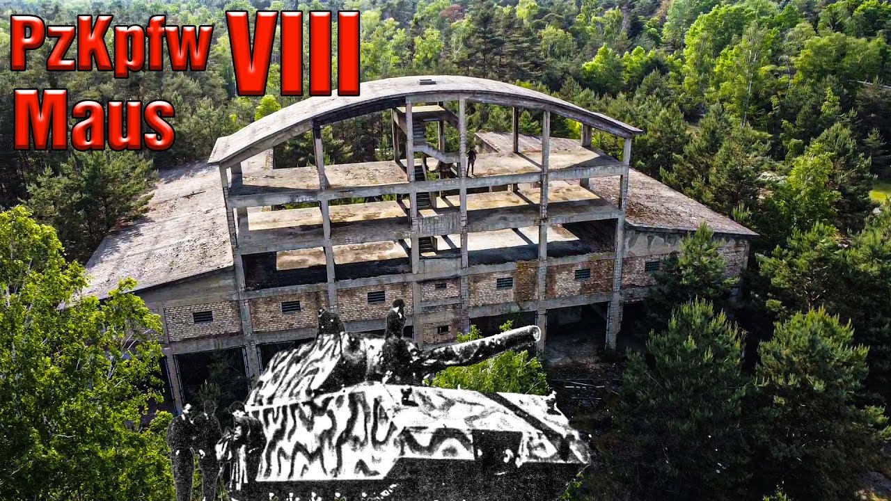 Panzer Maus .Erprobung und Montage in der Heeresversuchsanstalt Kummersdorf. KlappspatenTV