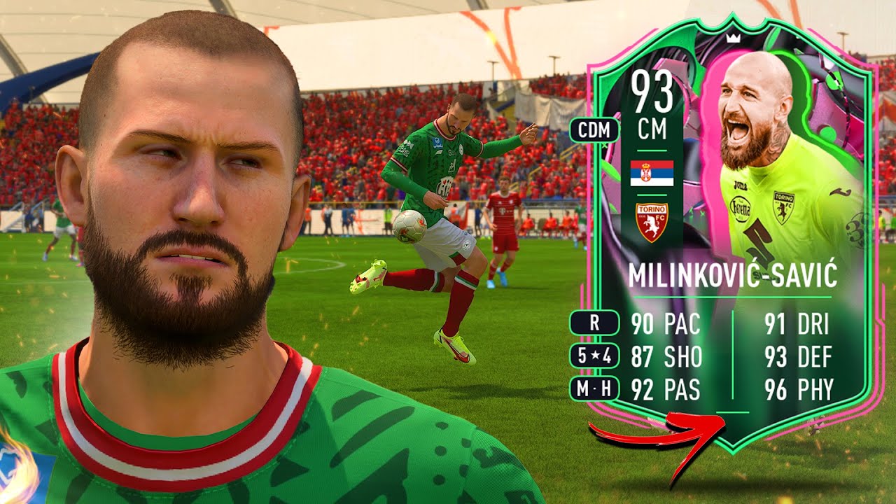 93 Shapeshifters Milinkovic-Savic is 6ft8 and CRACKED..