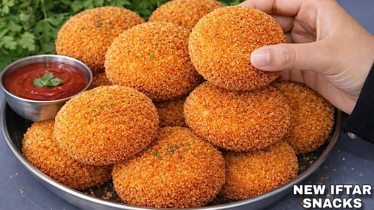 നോമ്പ് തുറക്കായി കുഴക്കേണ്ട,പരത്തേണ്ട എളുപ്പത്തിൽ കിടിലൻ പലഹാരം👌 Iftar Snacks | Bread Recipe