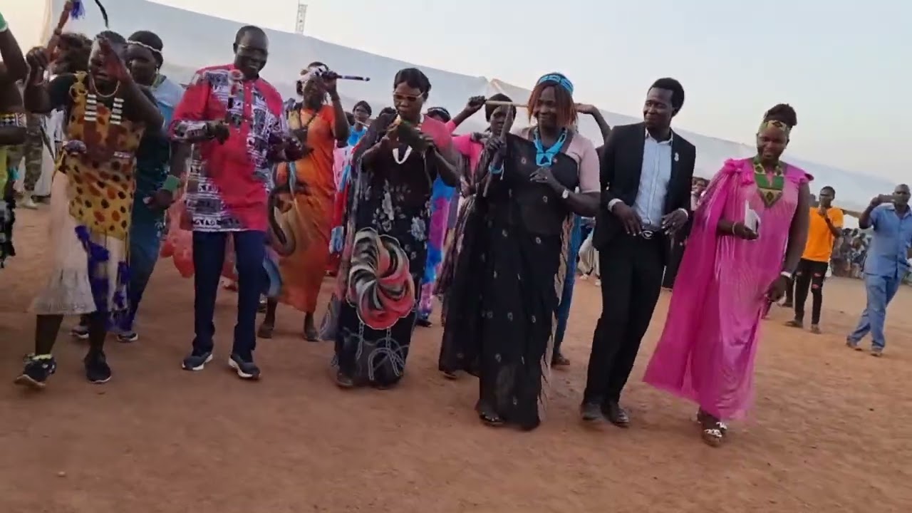 Shilluk Community welcoming Northern Barh ke Ghazal Governor