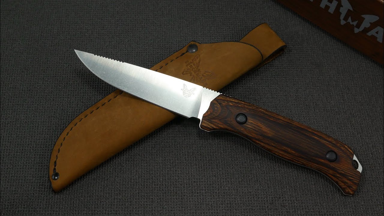 Benchmade Saddle Mountain Hunter. Диванному охотнику нравится.