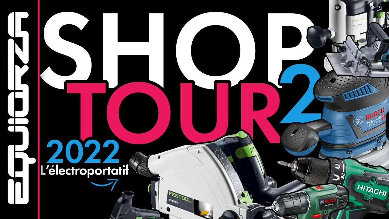 Shop Tour #2 - blablabla et festool et blabla 😁