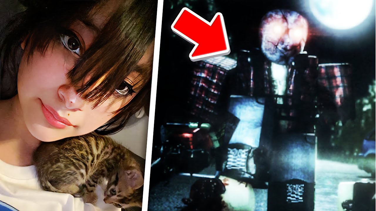 I Played A Roblox Horror Game With Her!