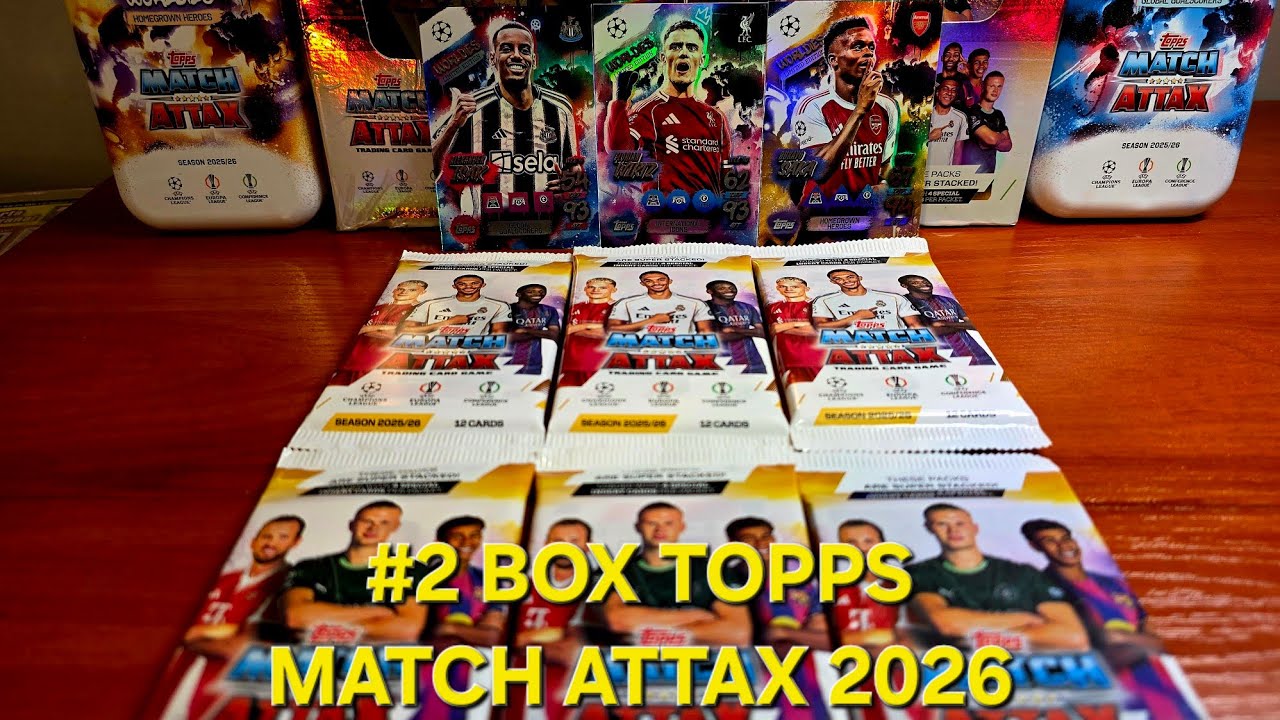 ANOTHER HERO PACK!!! #2 TOPPS MATCH ATTAX CHAMPIONS LEAGUE 2025/2026 FOOTBALL CARDS DANIELOS