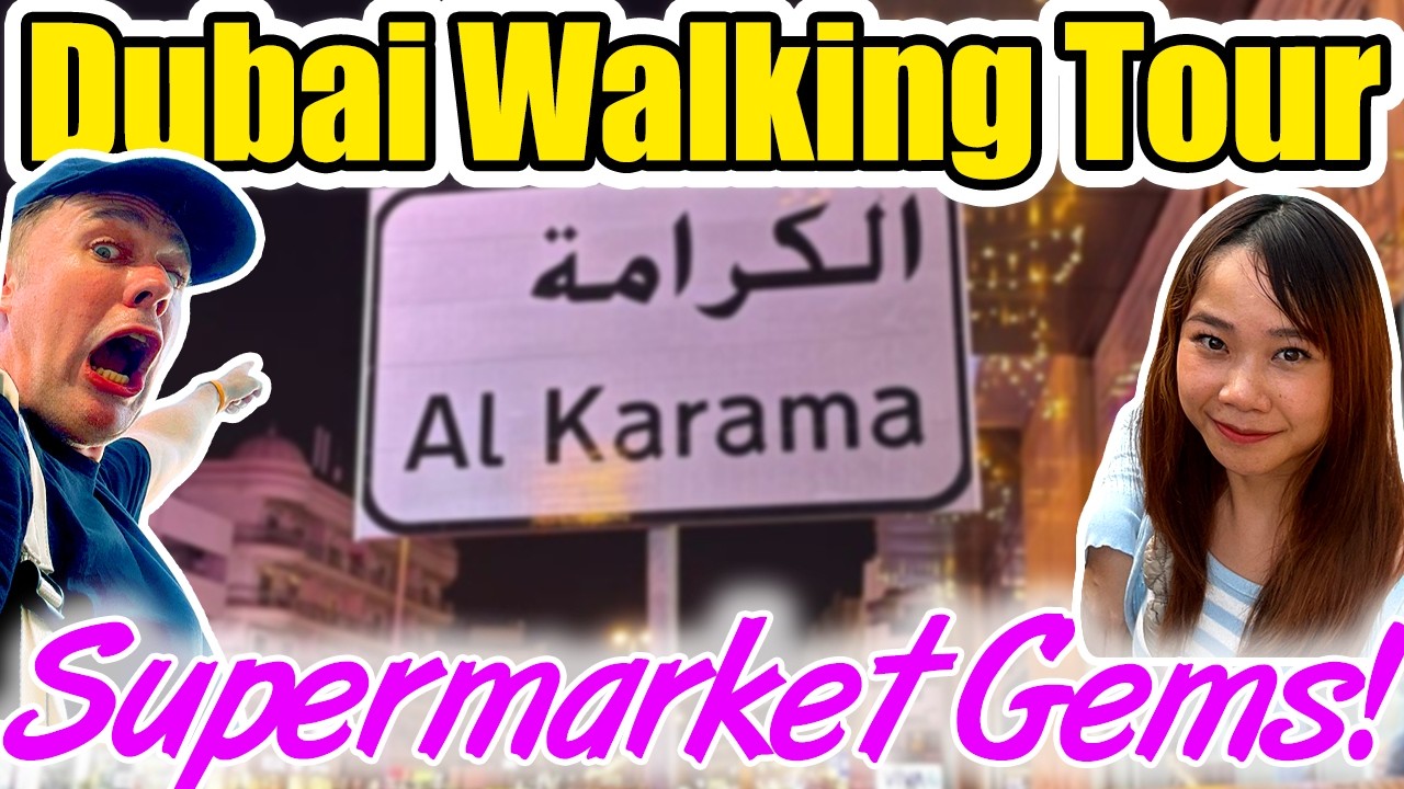 🛒 Hidden Supermarkets Of Dubai: Al Karama Night Food Hunt 🌙