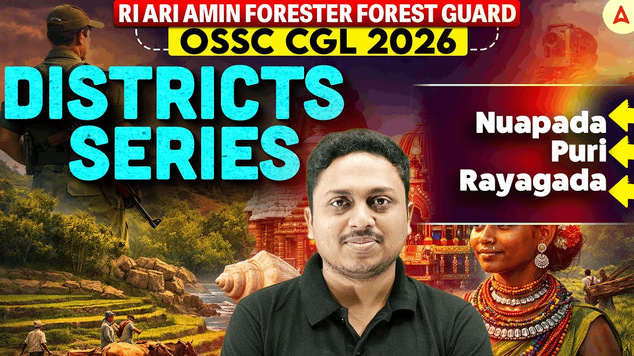 RI ARI AMIN, Forester Forest Guard, OSSC CGL | Districts Series | Nuapada, Puri, Rayagada