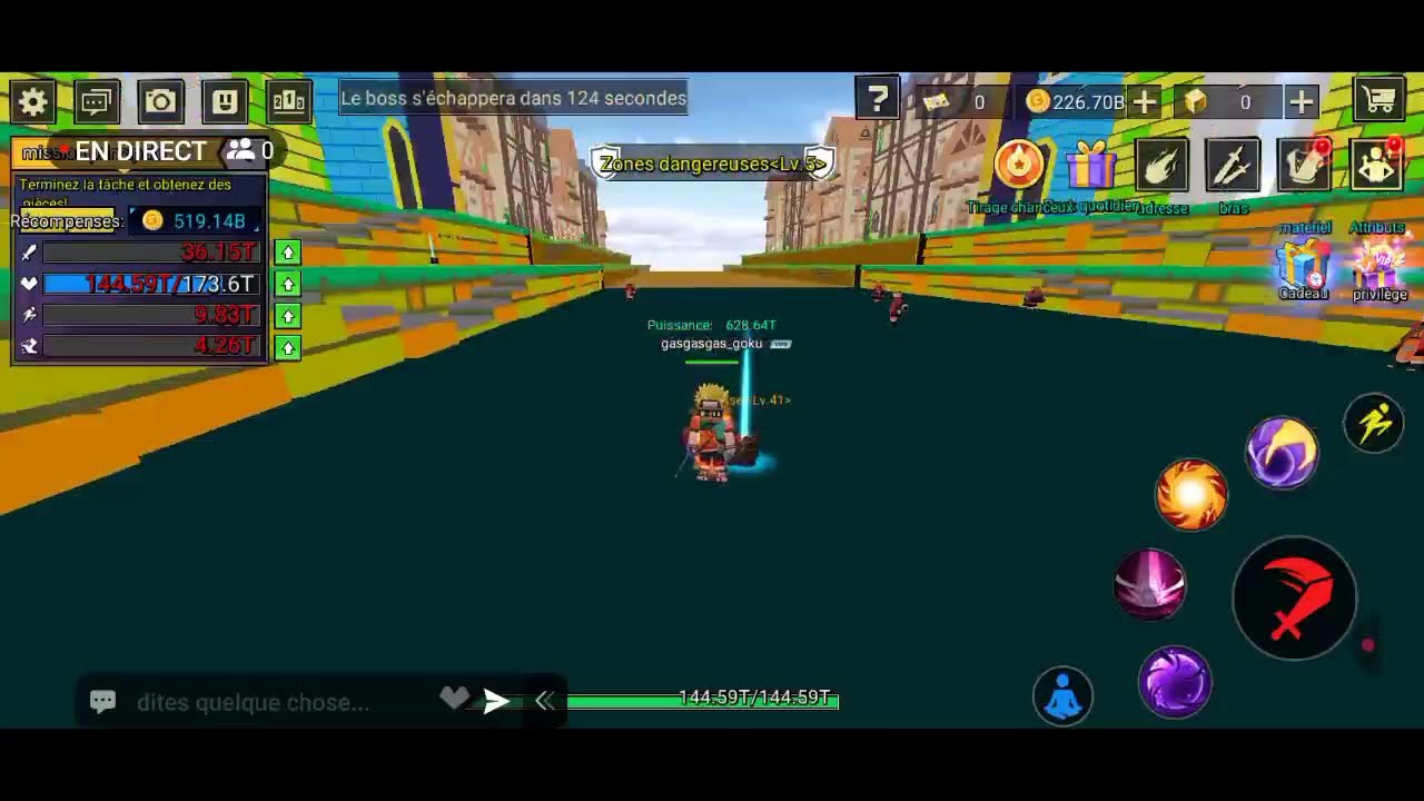 Level 52 Farm #25 - Anime Fighting Simulator - Blockman Go