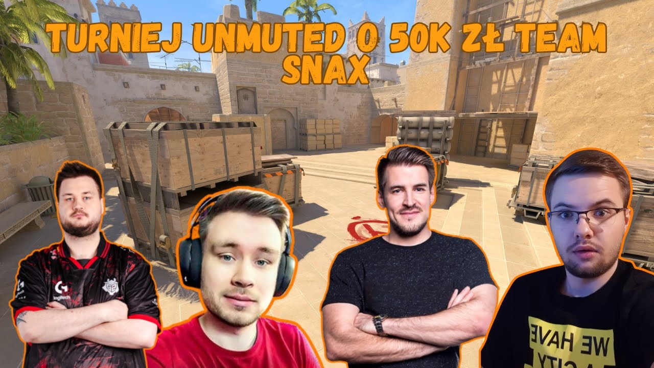 TURNIEJ UNMUTED O 50k ZŁ TEAM SNAX