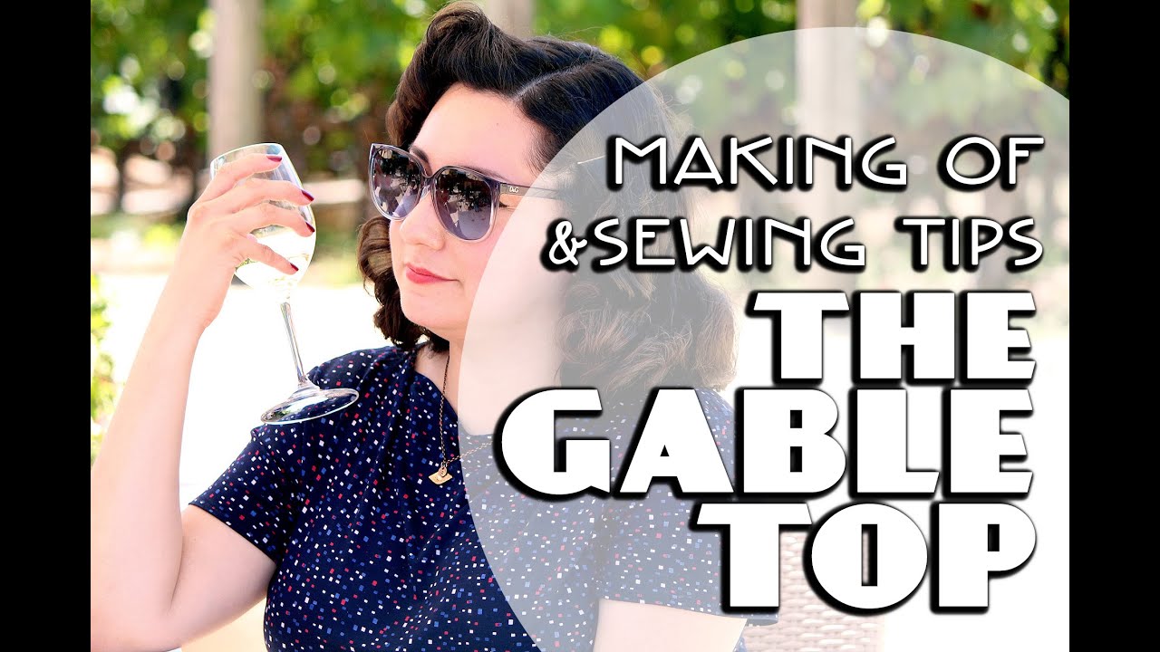 Sewing The Gable Top, Jennifer Lauren Handmade | Vintage on Tap