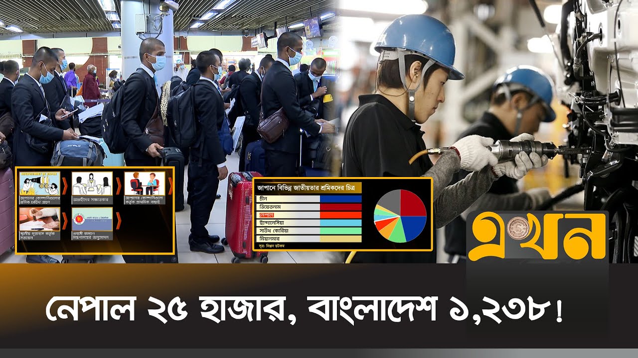 যে কারণে জাপানে হাজার হাজার শ্রমিক পাঠাতে পারলো না বাংলাদেশ | Man Power in Japan | Ekhon TV