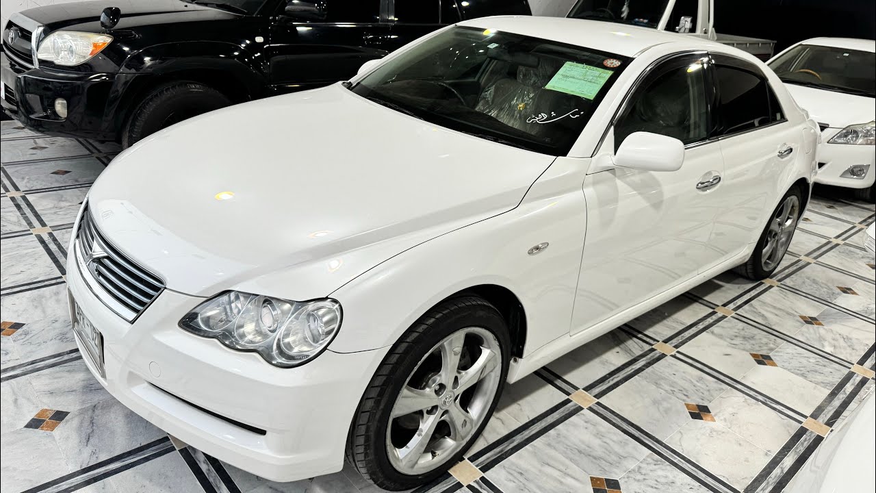 Non custom Fresh TOYOTA MARK X 2.5 4Grade (2005) with action sheet | NCP cars Quetta balochistan