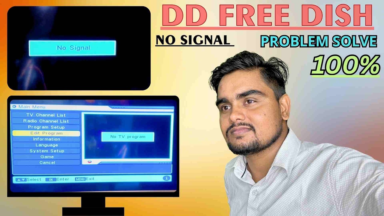 Bina Engineer Bulaye | DD Free Dish No Signal Problem कुछ  Minute Mein Solve करें | No Signal