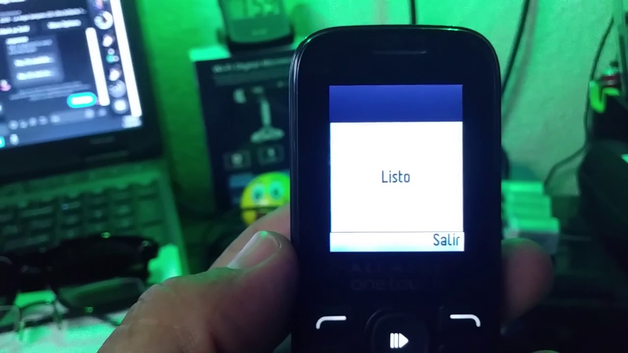 Resetear Alcatel Onetouch 1050A SOLUCIONADO!