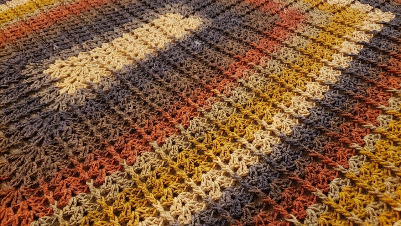 Corded Shells Rectangle Blanket Crochet Tutorial!