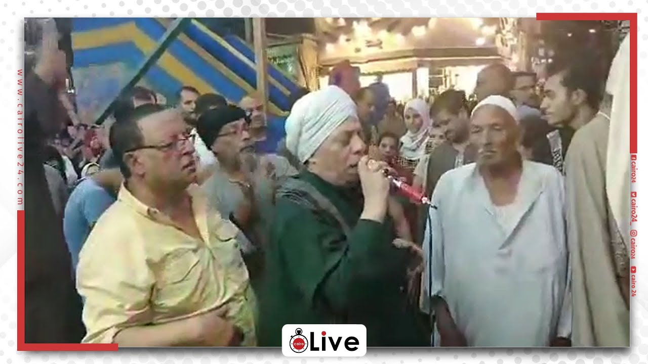 يتمايلون على أنغام الذكر ... المئات بالمنوفية يحتفلون بمولد سيدي خميس بشبين الكوم