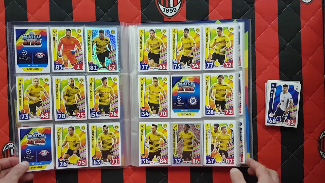 TOPPS MATCH ATTAX CHAMPIONS LEAGUE 2017/18 - UZUPEŁNIANIE ALBUMU CZ.4  + PREZENTACJA LIMITEK!!!