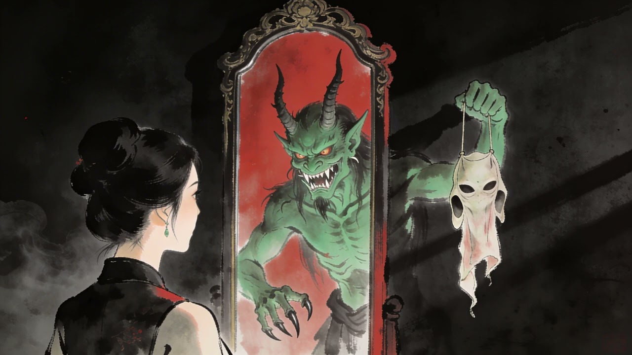 Contes chinois - LA PEAU PEINTE : Le démon qui se cache parmi nous (Livre audio)