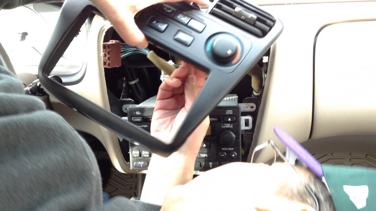 Replacing 2002 Honda Accord Lights for Clock and Vent Controls