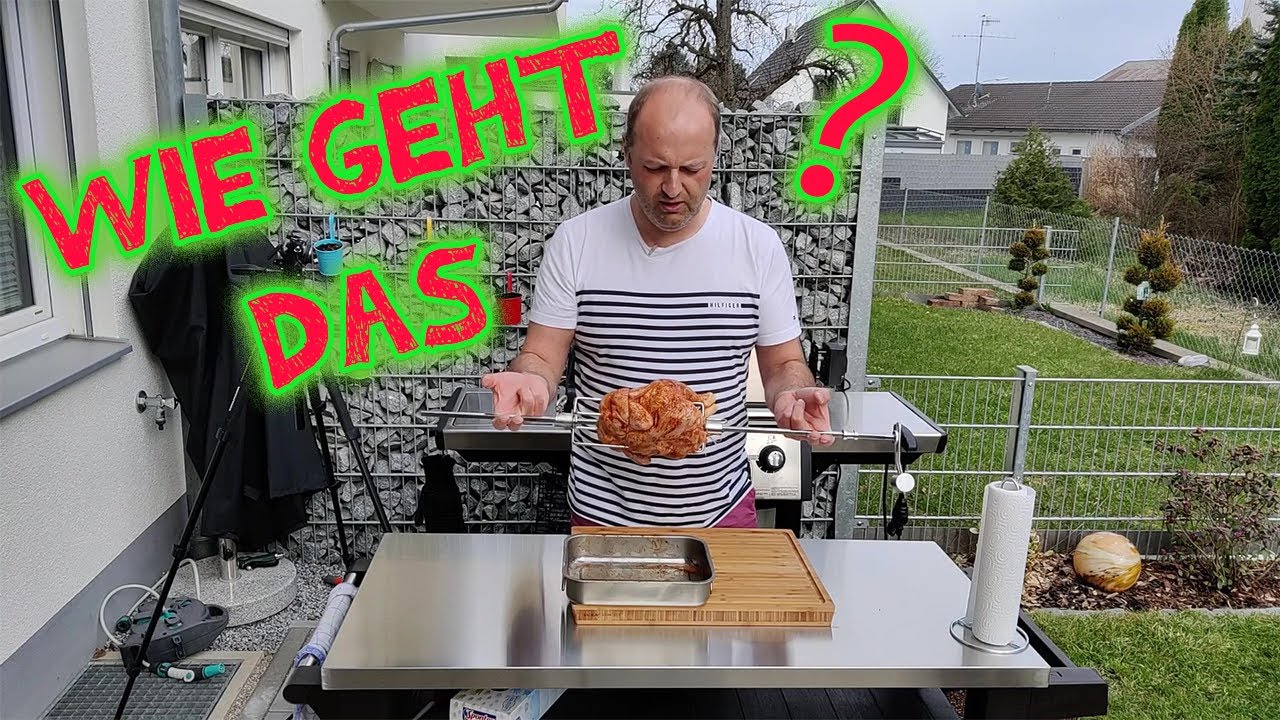 Drehspieß richtig einstellen - so geht's