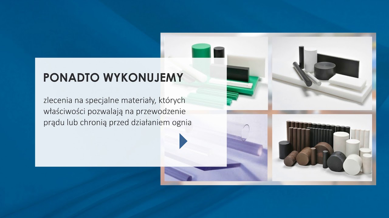 Hurtownia tworzyw sztucznych obr&oacute;bka mechaniczna tworzyw tworzywa sztuczne Poznań Boral