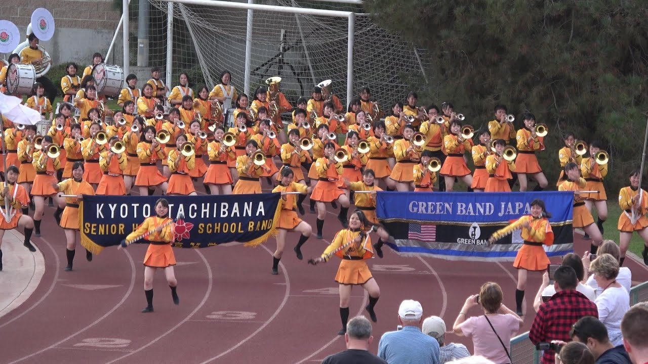 京都橘高校吹奏楽部  Kyoto Tachibana SHS Band Pasadena Bandfest「Edited version」「4ｋ」