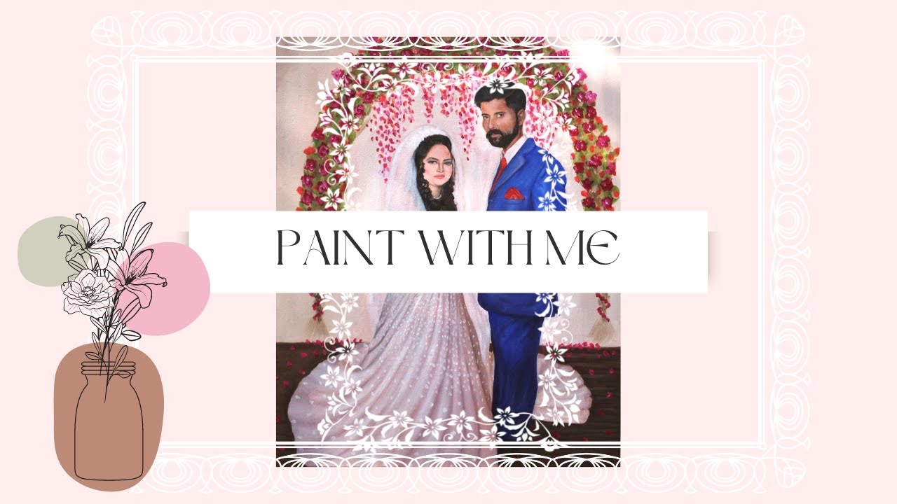 PAINTING A COUPLE'S PORTRAIT | STUDIO RANGSAAZ