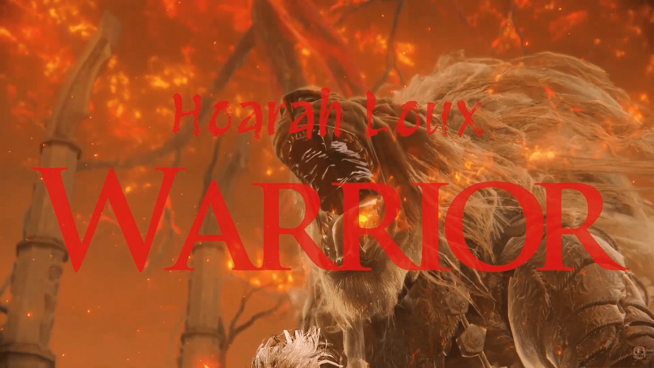 Elden ring: Hoarah Loux, Warrior boss fight (Music turned up)